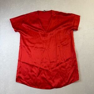COS Vibrant Red Blouse